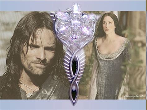 Arwen and Aragorn - Aragorn and Arwen Wallpaper (7610456) - Fanpop