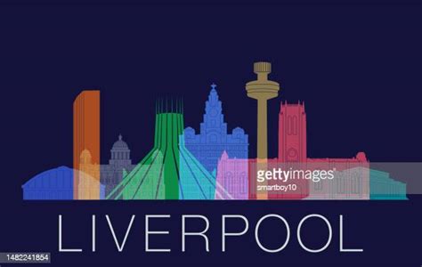 Liverpool Skyline Vector Photos and Premium High Res Pictures - Getty ...