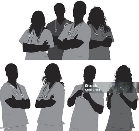 Medical Team Stock Illustration - Download Image Now - Nurse, In ...