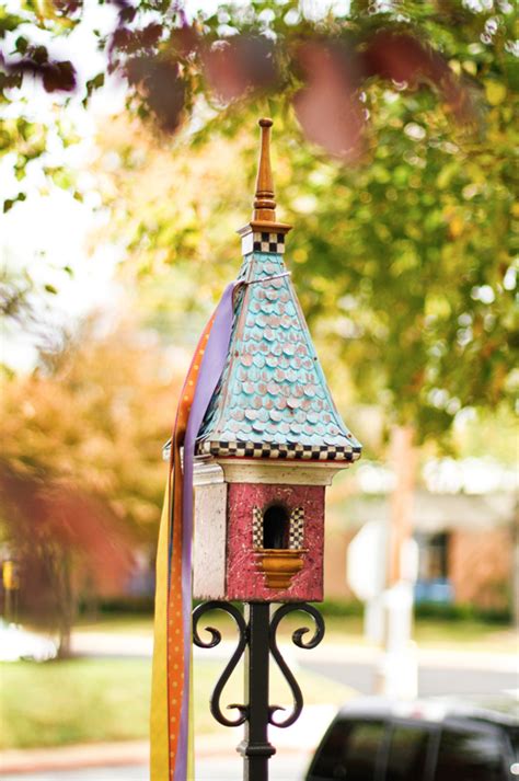 Enchanted Revelries: Regal Roosts Fit for a Royal Bird | Bird houses painted, Fancy birdhouses ...