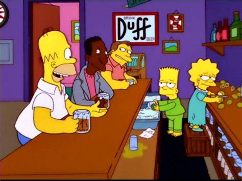 Homer's Bar | Simpsons art, The simpsons, The duff