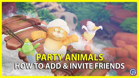 Party Animals Friends - How To Add & Invite Them