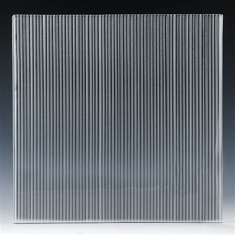 Fluted Micro Architectural Cast Glass is great for your glass building