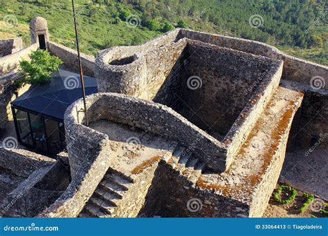 Castle, Marvao, Portugal stock image. Image of garden - 33064413