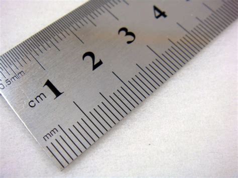 Measuring With Metric Ruler