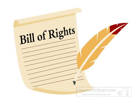 Clipart Bill Of Rights