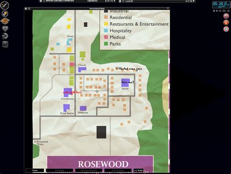 Project Zomboid Rosewood Map - Osaka On A Map