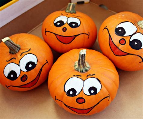 Pumpkin Painting Ideas For Kids
