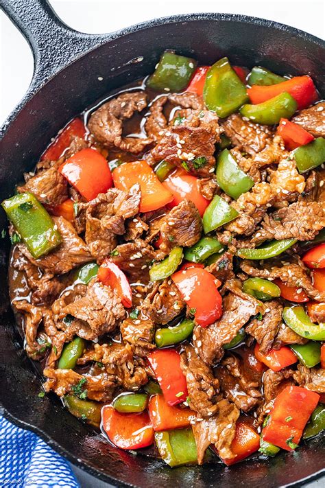 Pepper Steak Stir-Fry Recipe – How to Make Beef Stir Fry — Eatwell101