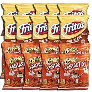 Amazon.com: Chili Cheese Fantastix and Corn Chips Value Pack Bundled by ...