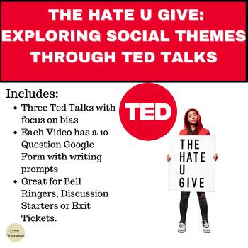 The Hate U Give: Exploring Social Themes through TED Talks by CTE Warehouse