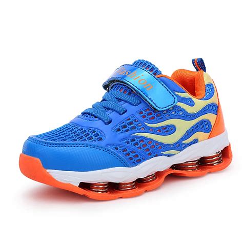 ULKNN Kids Sneakers Running Sport Trainers Springs Mesh Breathable Shoe Girls Sneakers For ...