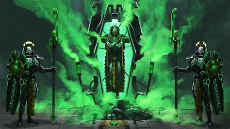 Download Necrons (Warhammer) Necrons (Warhammer 40k) Video Game Warhammer 40k HD Wallpaper