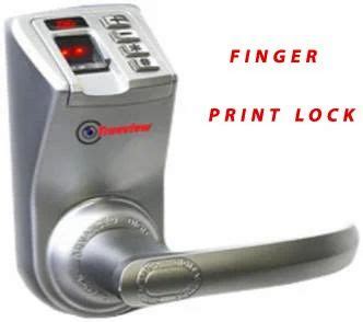 Biometric Door Locks at best price in Prayagraj by M. S. Electronics ...