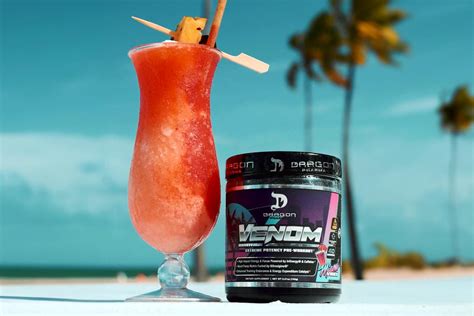 Dragon Pharma's special edition Miami Vibes Venom pre-workout