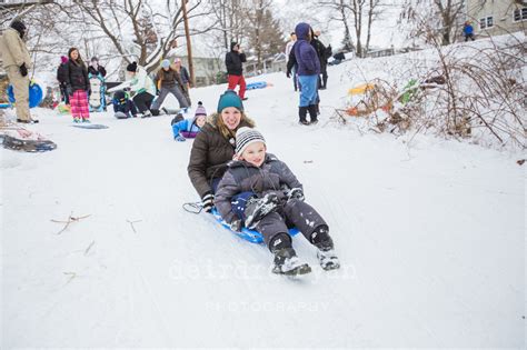 Kids Got A Snow Day For Sledding In Bordentown City