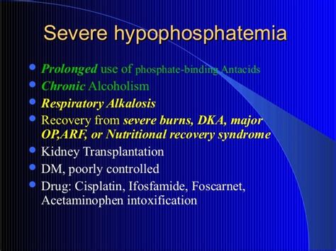 A new perspective on hypophosphatemia