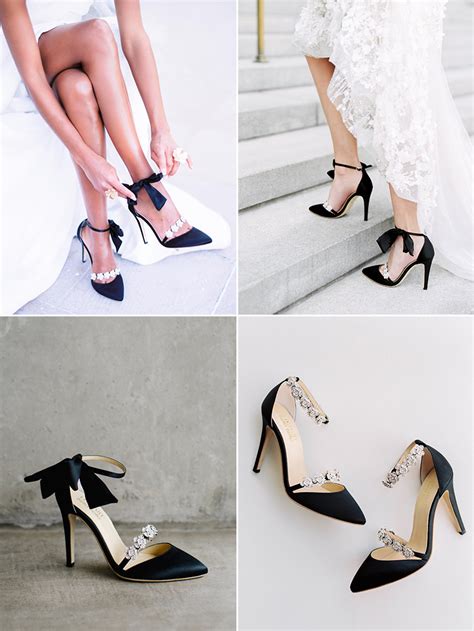 Fashion-Forward Black Wedding Shoes! 7 Stunning Black Evening Shoes For Your Special Occasion ...