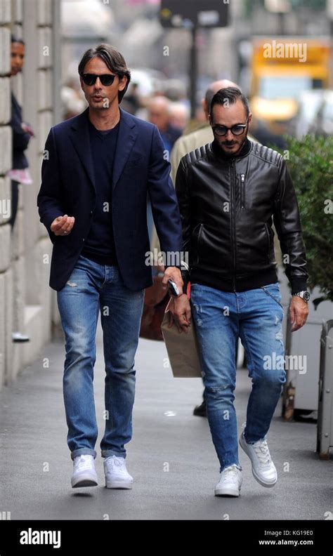 Filippo Inzaghi out and about in Milan Featuring: Filippo Inzaghi Where ...