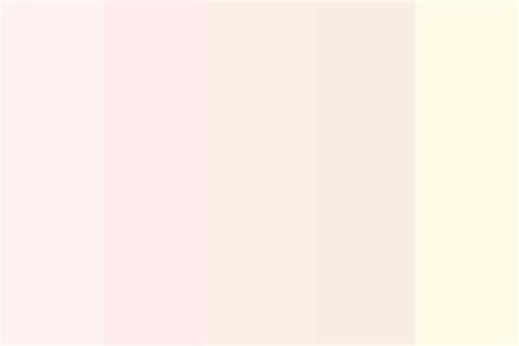 warm whites Color Palette