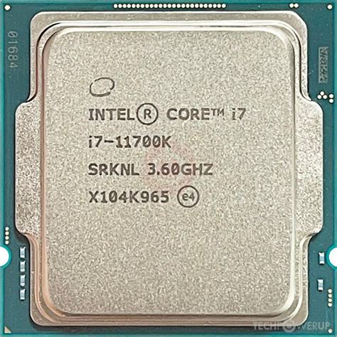 Intel Core i7-11700K Specs | TechPowerUp CPU Database