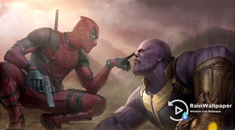 Deadpool and Thanos by Jimking on DeviantArt