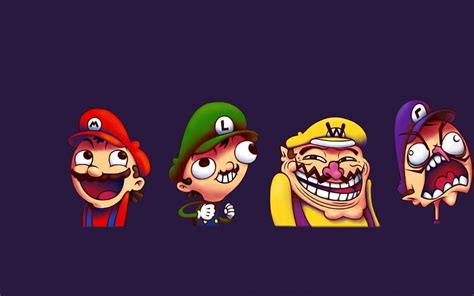 Troll Face, Funny Mario HD wallpaper | Pxfuel