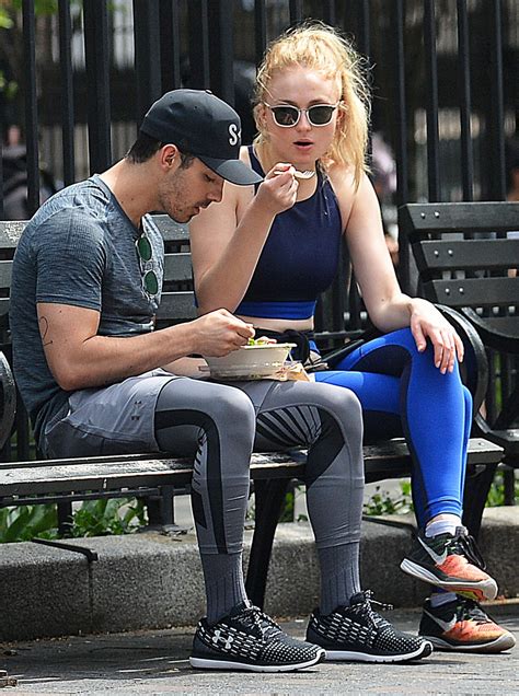 SOPHIE TURNER and Joe Jonas Out for Lunch in New York 04/30/2017 ...