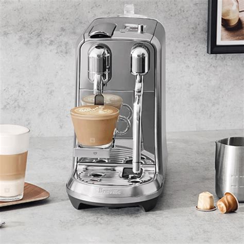 Breville Nespresso Creatista Plus - Brushed Stainless Steel - mattelhote