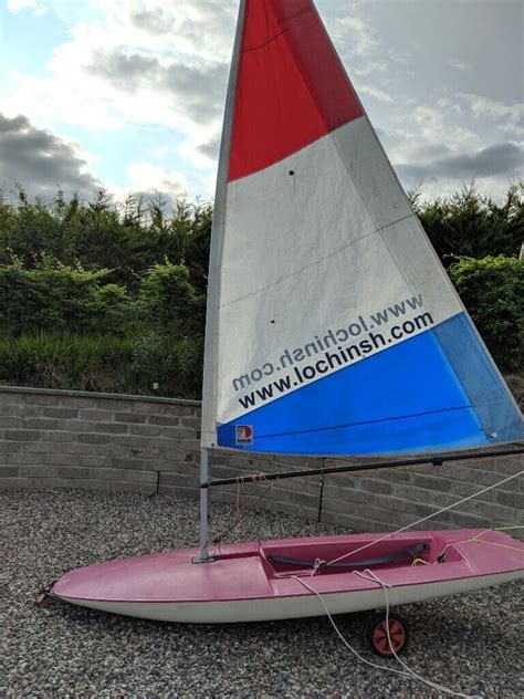 Topper Sailing Dinghy Complete & Launching Trolley. Good Condition. Re | in Forfar, Angus | Gumtree