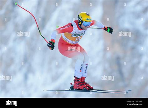 ALPINE SKIING - FIS WC 2023-2024 Men's World Cup Downhill Image shows: Hintermann Niels (SUI ...