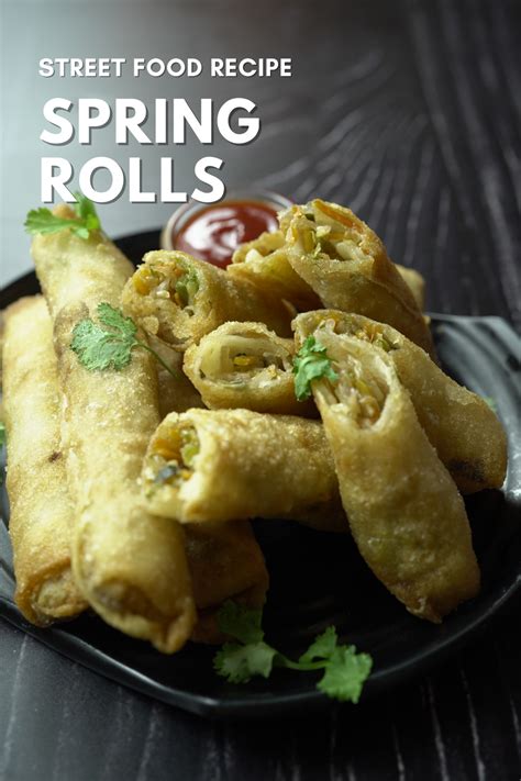 घर पे ऐसे बनाए स्प्रिंग रोल और उसकी शीट | How to make Veg Spring Rolls at Home?