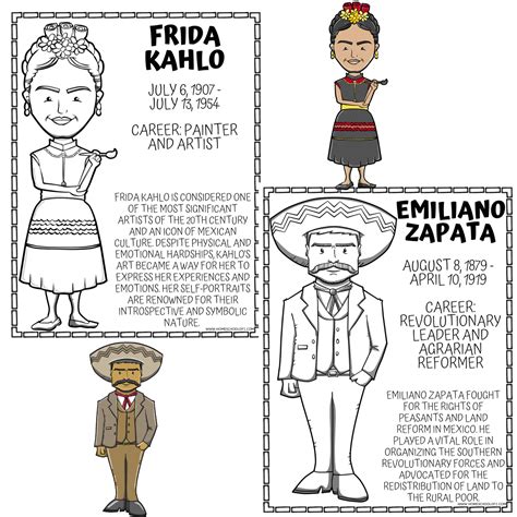 Hispanic Heritage Month Coloring Pages