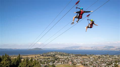 Hyfly Ziplines at Skyline Rotorua | Rotorua NZ