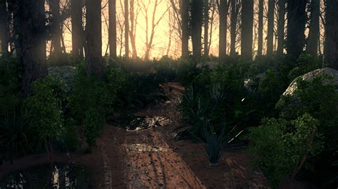 Realistic 3D Forest Scene by Blendiv on DeviantArt