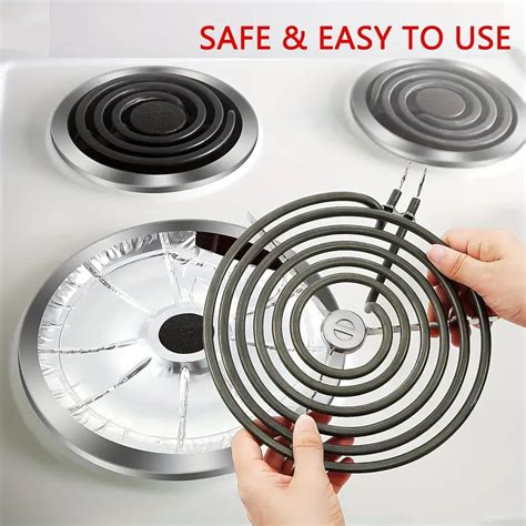 Round Electric Stove Burner Covers Disposable Stove Top - Temu