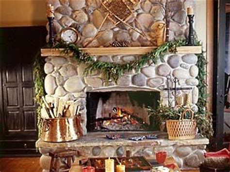 A River Stone Fireplace Rocks!