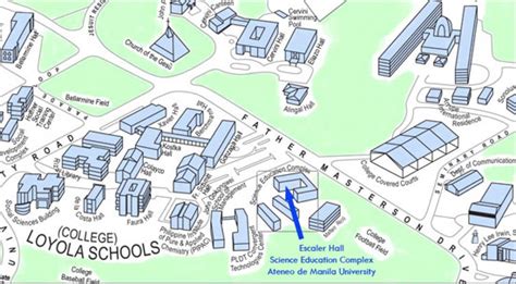 Ateneo De Manila Campus Map - Ferry Map
