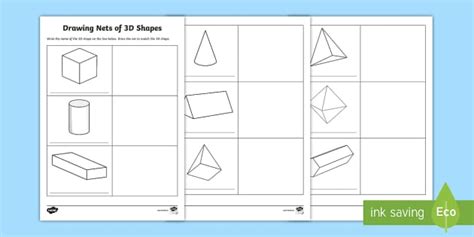 Shape Net Activity | Maths | Teacher-made resources | Twinkl