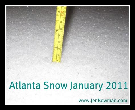 Atlanta Snow Pictures