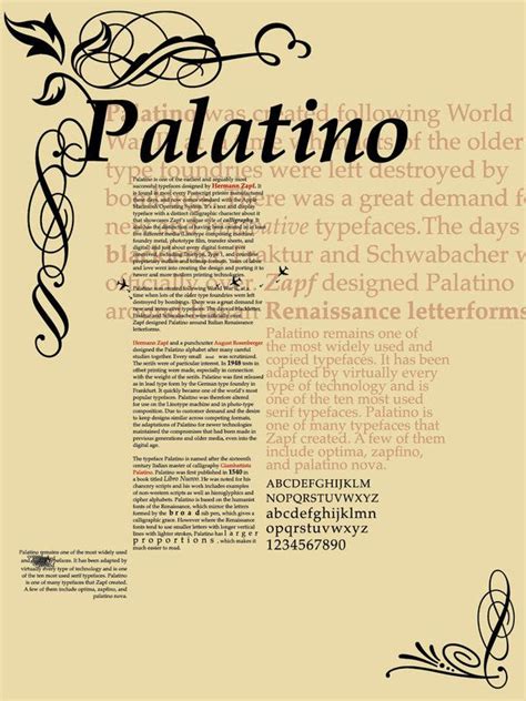 Palatino Typography Poster by theStrange6 | Typography poster, Typography, Typeface