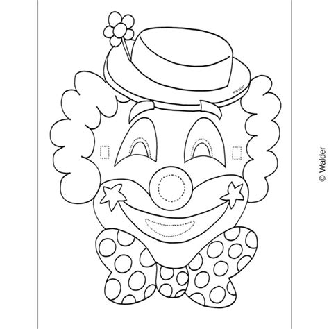 Clown Mask | Walder Education