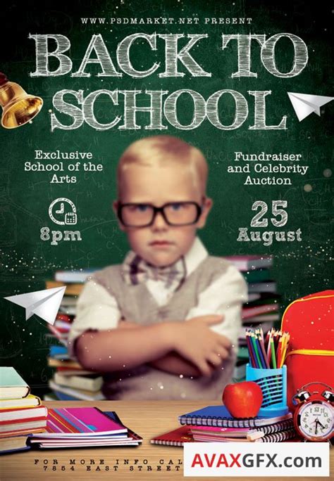 Back To School Psd Flyer Template 10650 Styleflyers - vrogue.co