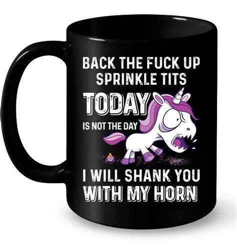 Just a moment... #coffeemugquotes I Will Shark You With My Horn Funny Mugs Coffee Mugs Unique ...