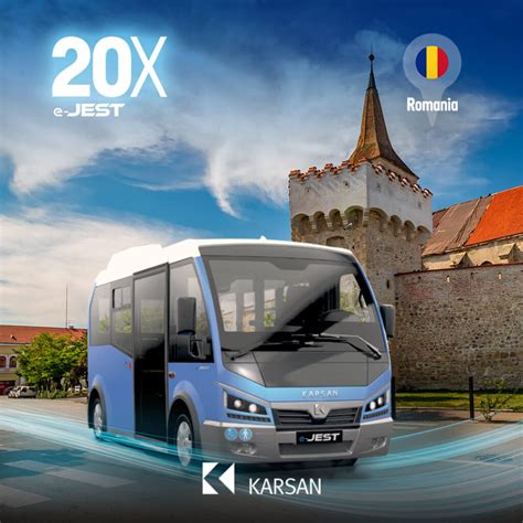 Romania: 20 Karsan e-JEST Electric Buses Ordered for Aiud and Siret | Bus-News