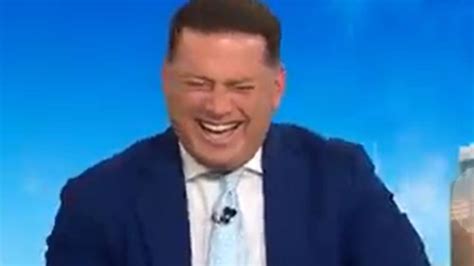 Moment Karl Stefanovic loses it live on-air as Panthers coach takes ...