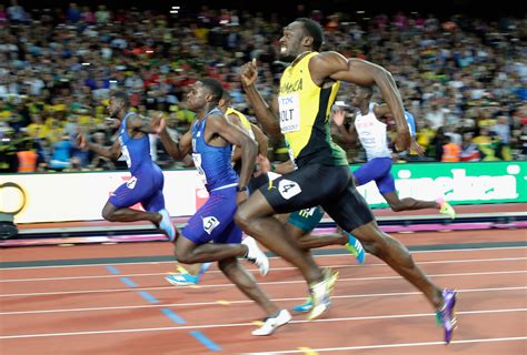 Usain Bolt loses 100m final at World Athletics Championships 2017 ...