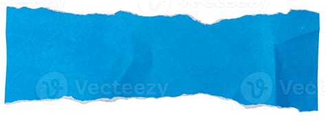 Torn light blue paper with white copyspace for your message. 11125595 PNG