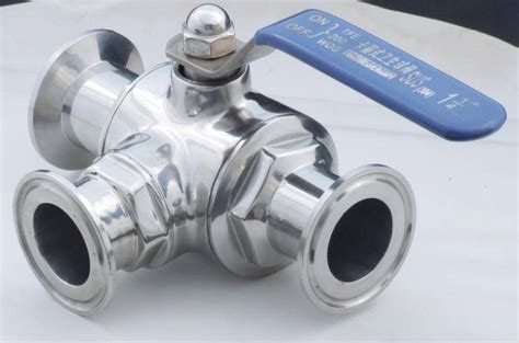 Sanitary 3-way Ball Valve Manufacturer, Supplier & Exporter - ecplaza.net