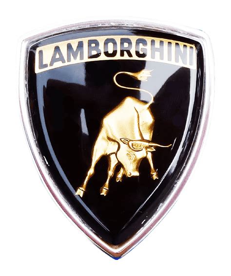 Lamborghini Logo Outline